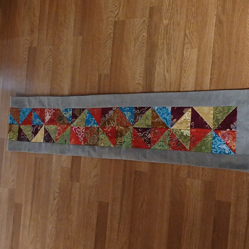 Colorful Patchwork Table Runner - Picture 6 of 7